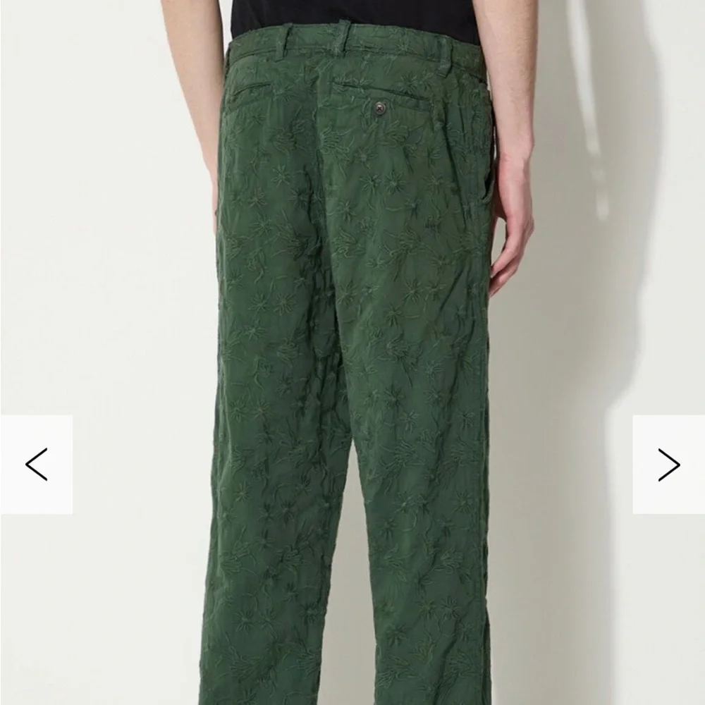 Corridor 36 flower textured pants